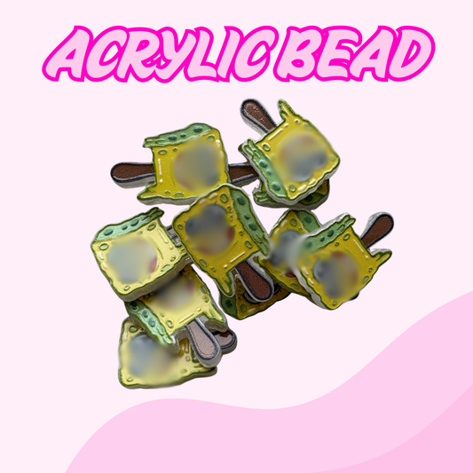 Flatback Acrylic Bead | Popsicle