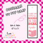 Bookmark UV DTF Wrap (#D24)