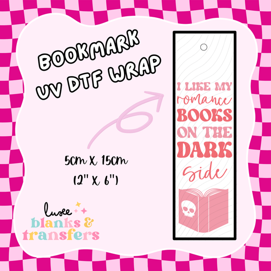 Bookmark UV DTF Wrap (#D24)