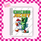 A5 Journal UV DTF Transfer | Chicken Jockey | #A87