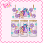 16oz UV DTF Wrap | Little Ponies | #2476
