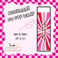 Bookmark UV DTF Wrap (#D26)