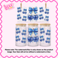 16oz UV DTF Wrap | Blue Cherry Boujee | #2046