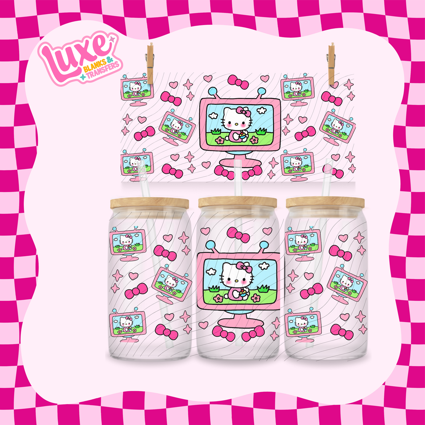 HK TV | 16oz UV DTF Wrap | #1698