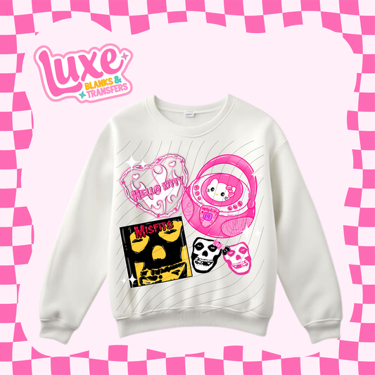 DTF Heat Transfer | Punk HK #82 | READY TO SHIP