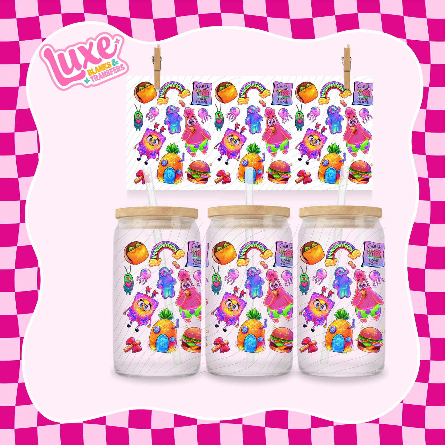 Neon SBSP | UV DTF Wrap | #1204