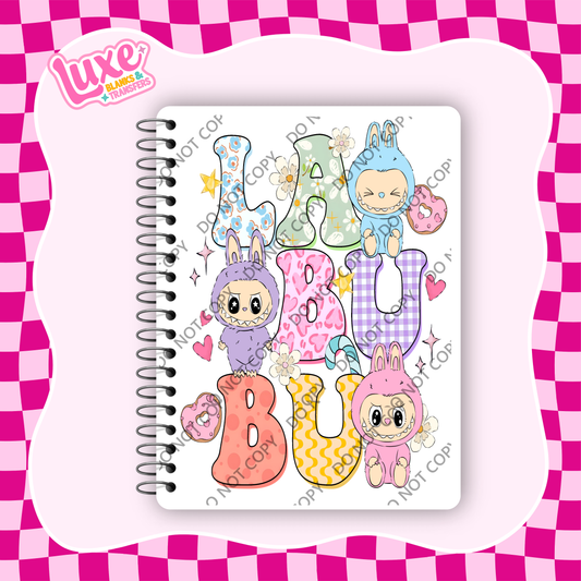 A5 Journal UV DTF Transfer | Bubu | #A90