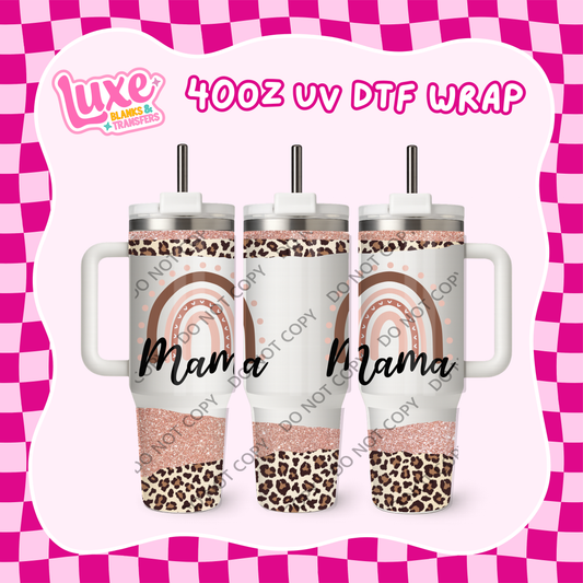 40oz UV DTF Wrap | Mama | #B85