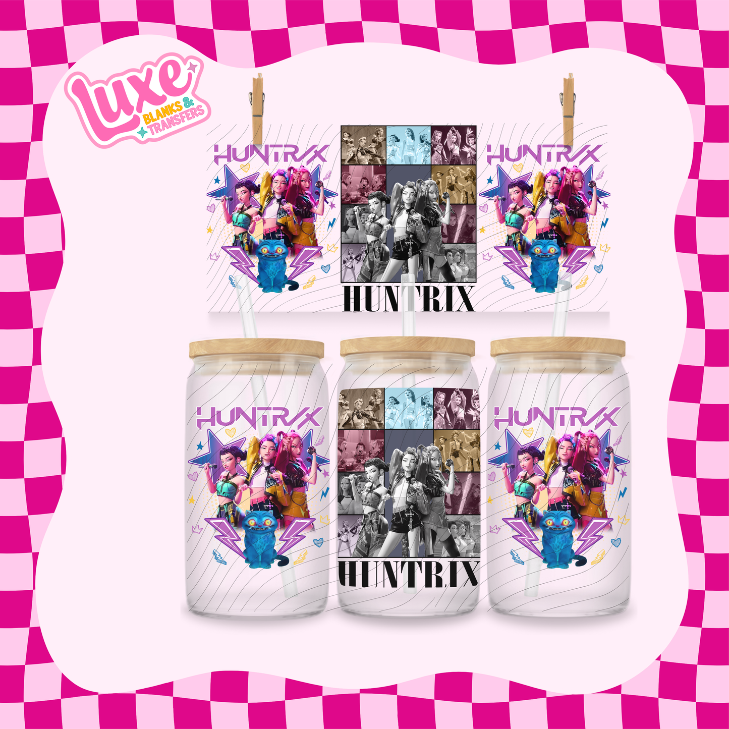 K-Pop Huntrix | 16oz UV DTF Wrap | #1700