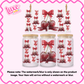 16oz UV DTF Wrap | Dark Red Cherry Boujee | #2049