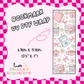 Bookmark UV DTF Wrap (#D29)