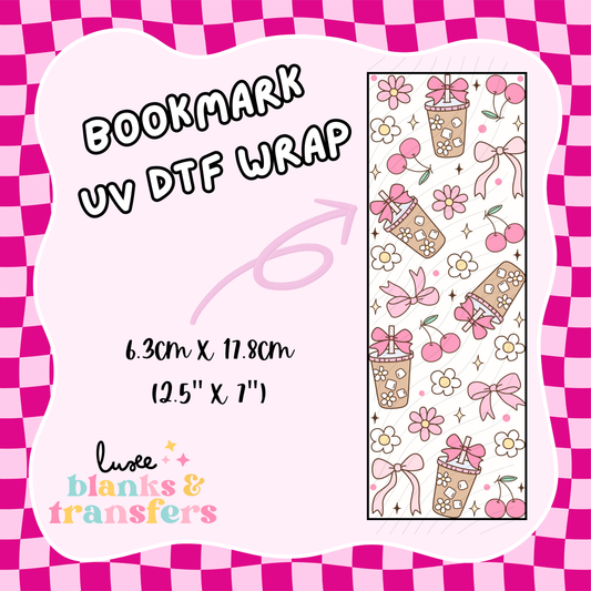 Bookmark UV DTF Wrap (#D30)