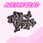 Flatback Acrylic Bead | Butterfly