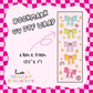 Bookmark UV DTF Wrap (#D31)
