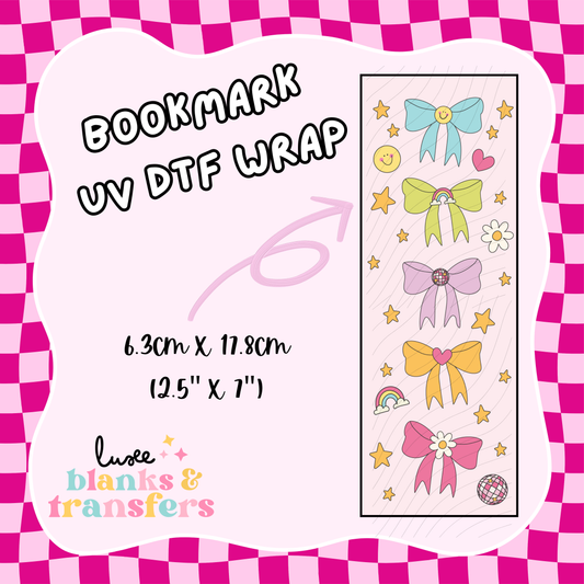 Bookmark UV DTF Wrap (#D31)