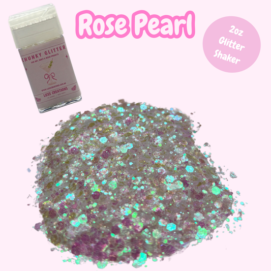 “Rose Pearl” Chunky Glitter (2oz Glitter Shaker)