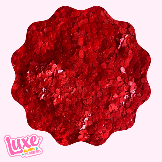 "Firetruck" Chunky Mix Glitter