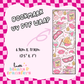 Bookmark UV DTF Wrap (#D33)