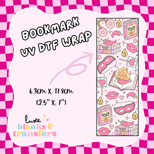 Bookmark UV DTF Wrap (#D33)