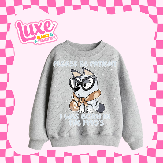 Blue Dog Quote | DTF Heat Transfer | #88