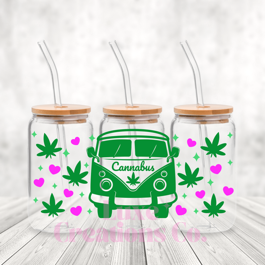Canna-Bus UV DTF Wrap (#94)