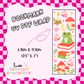 Bookmark UV DTF Wrap (#D35)