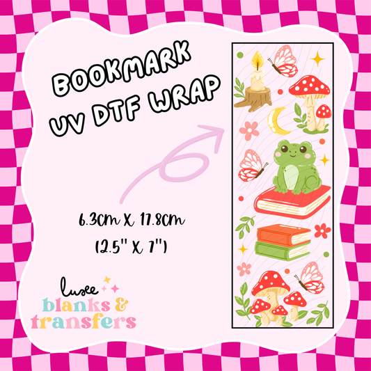 Bookmark UV DTF Wrap (#D35)