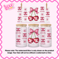 16oz UV DTF Wrap | C/C Cherry | #2055