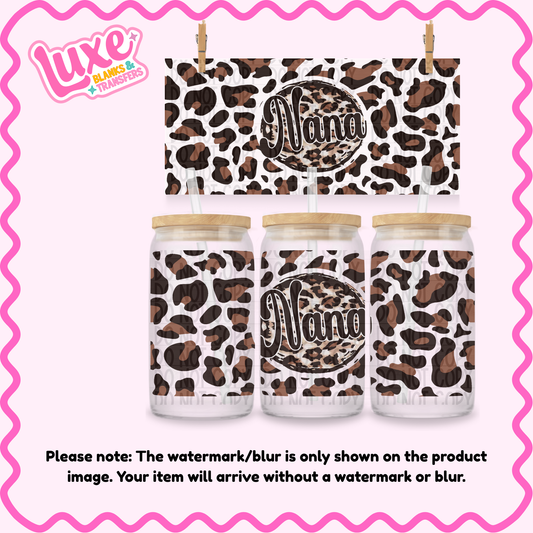 16oz UV DTF Wrap | Nana | #3936