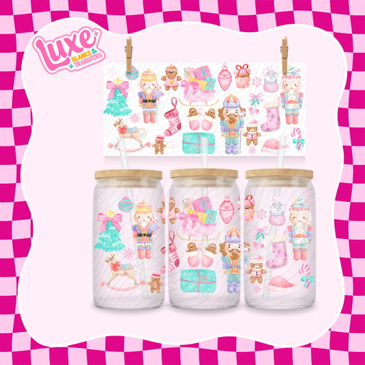 Pastel Xmas | UV DTF Wrap | #1215