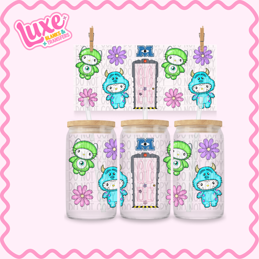 16oz UV DTF Wrap | HK Monsters | #2488