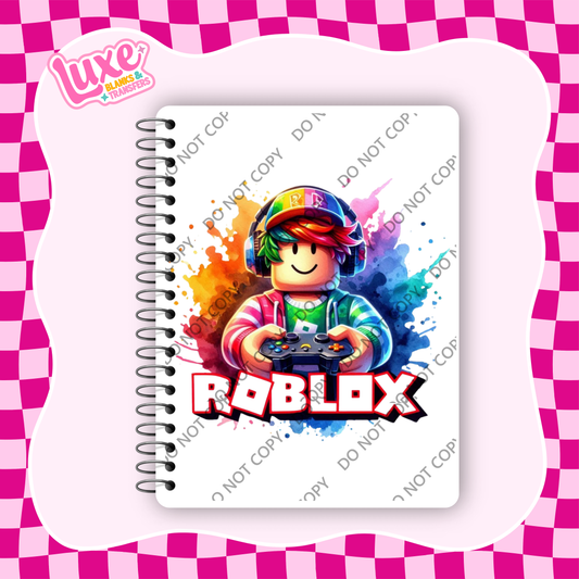 A5 Journal UV DTF Transfer | Blox | #A101