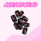 Flatback Acrylic Bead | Drink