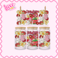 16oz UV DTF Wrap | Strawberry Short. Locket | #3460