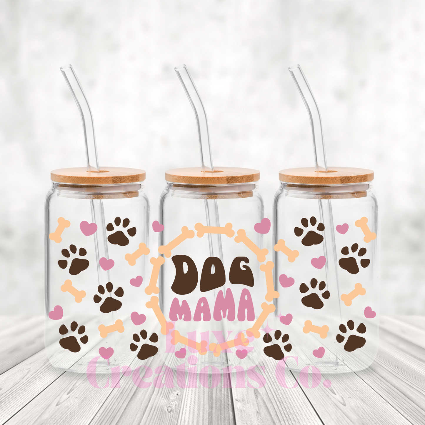 Dog Mama UV DTF Wrap (#87)