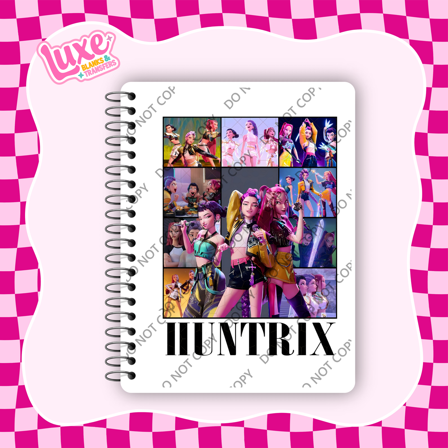 A5 Journal UV DTF Transfer | K-Pop | #A102