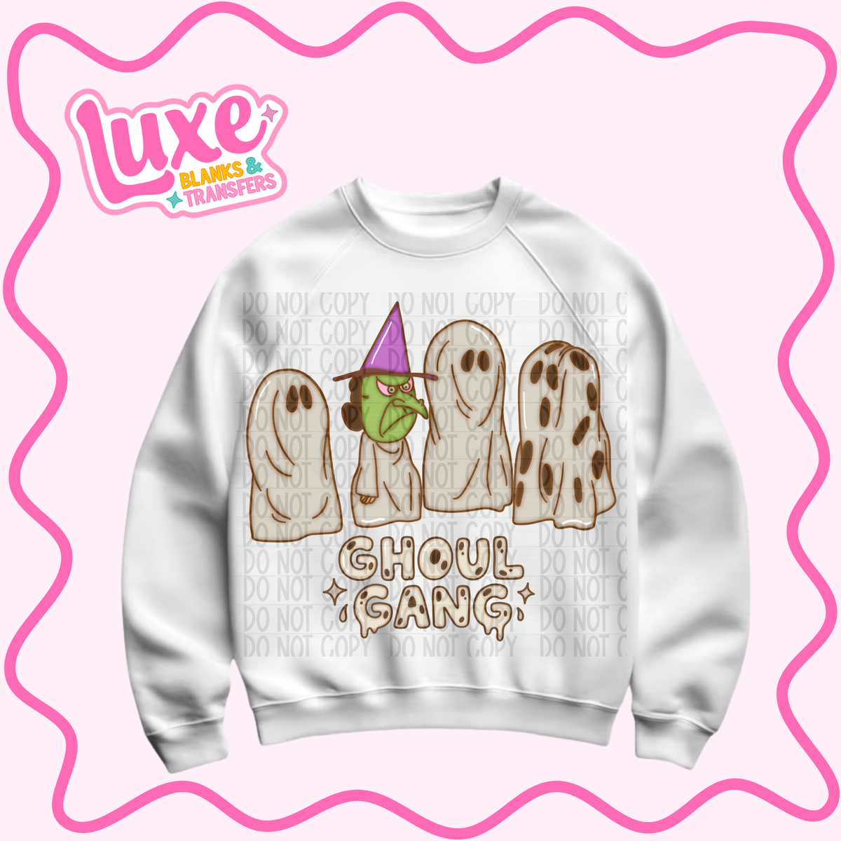 DTF Heat Transfer | Ghoul Gang | #1365