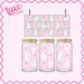 16oz UV DTF Wrap | Easter Bunny Bows | #2977