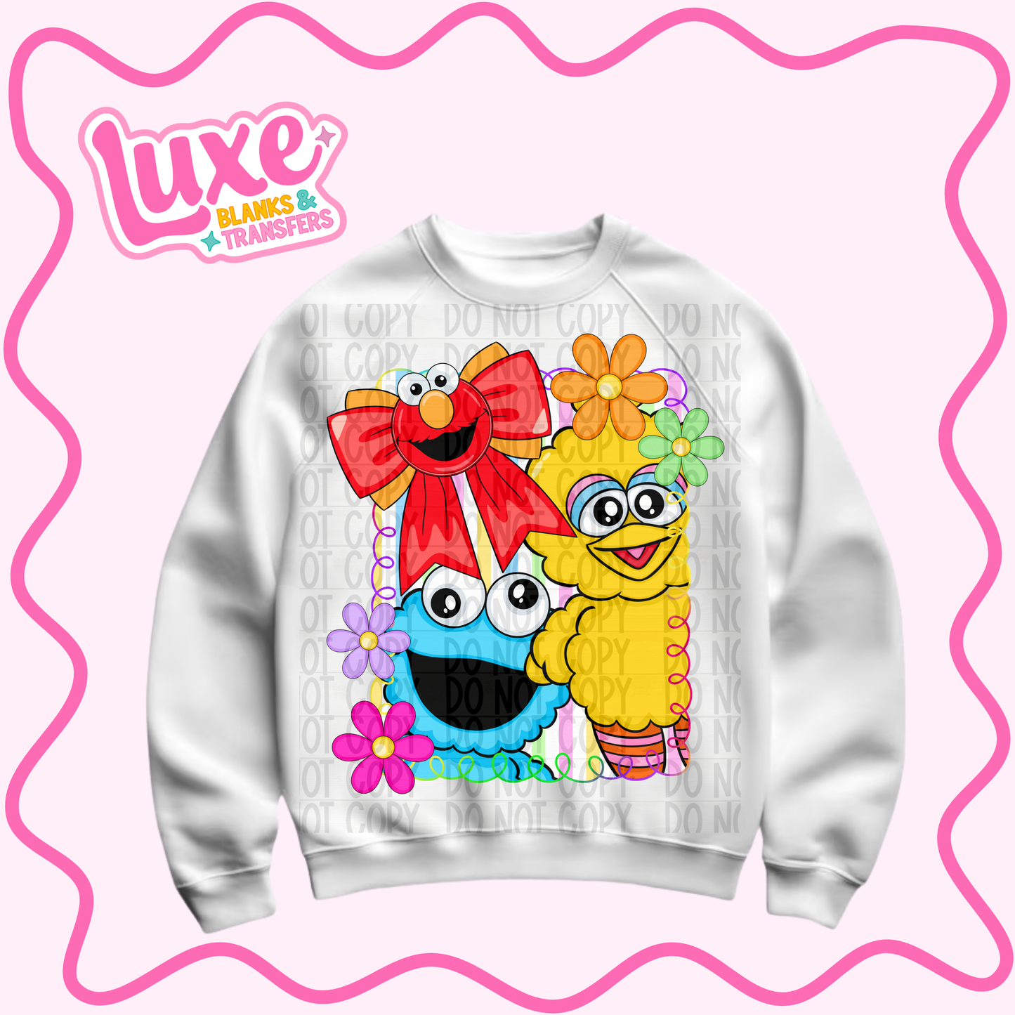 DTF Heat Transfer | Sesame Bow | #826