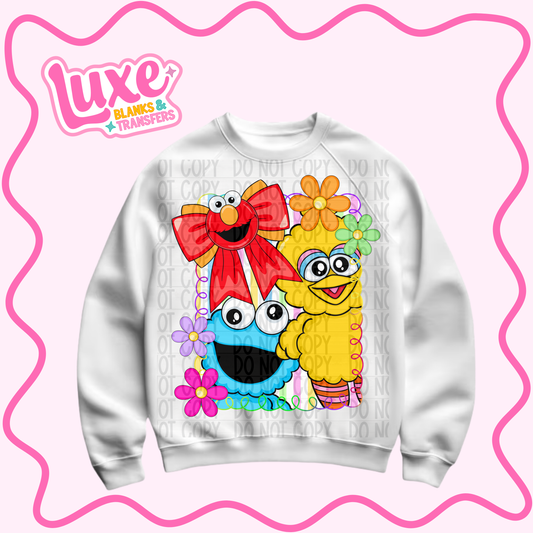 DTF Heat Transfer | Sesame Bow | #826