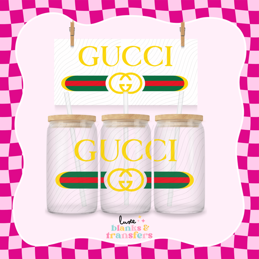 G Logo UV DTF Wrap by Luxe (#698)