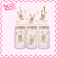16oz UV DTF Wrap | Bunnies | #2979