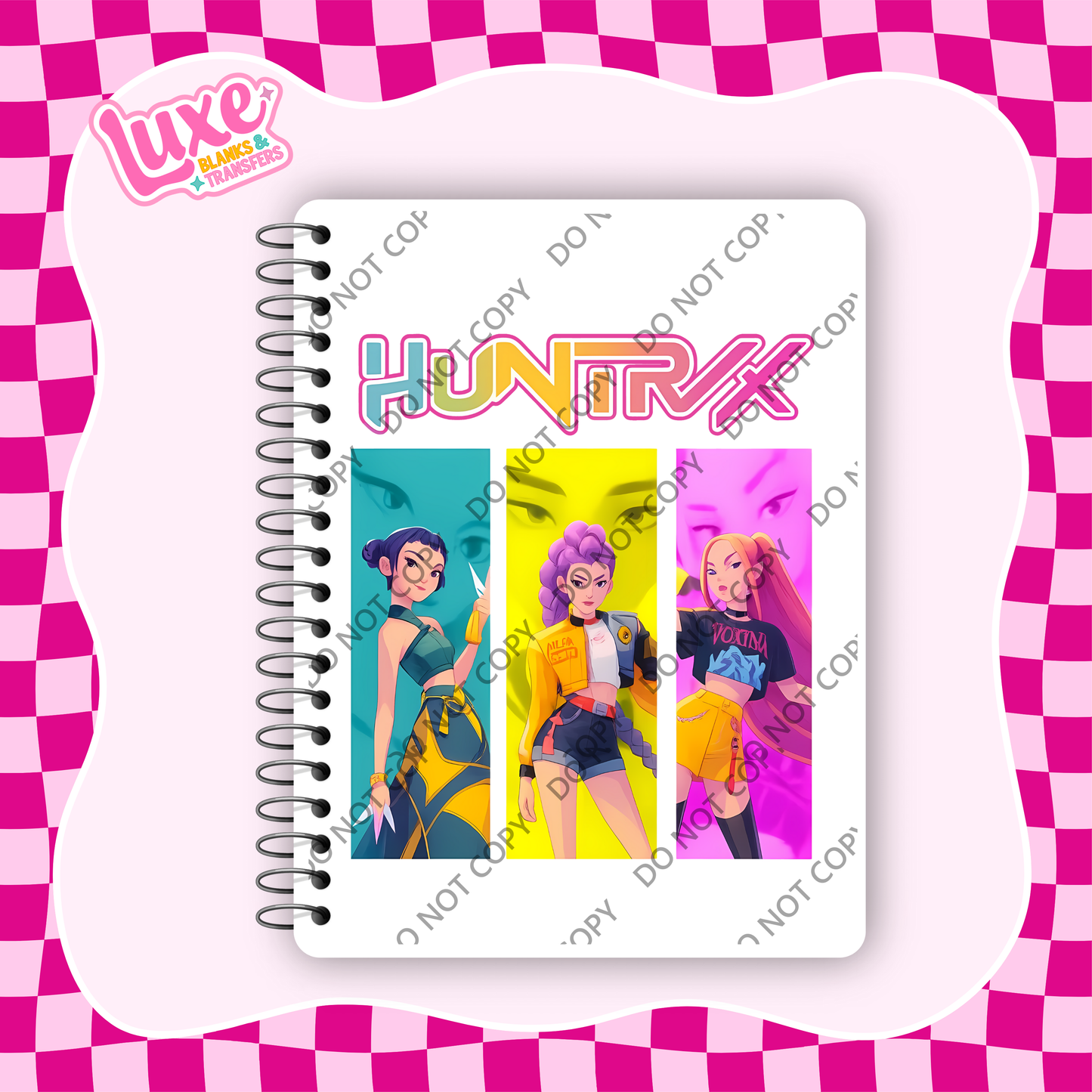 A5 Journal UV DTF Transfer | K-Pop | #A104