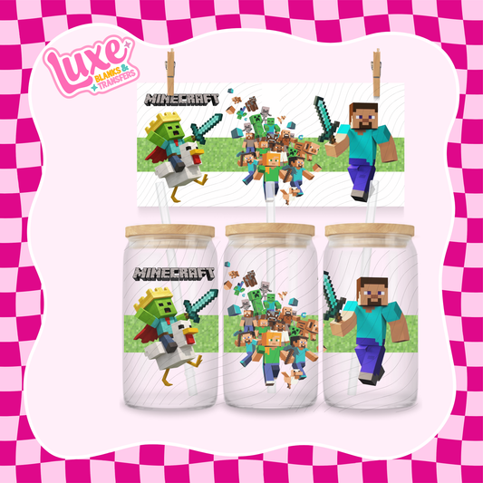 Mine Game Kids | UV DTF Wrap | #1219