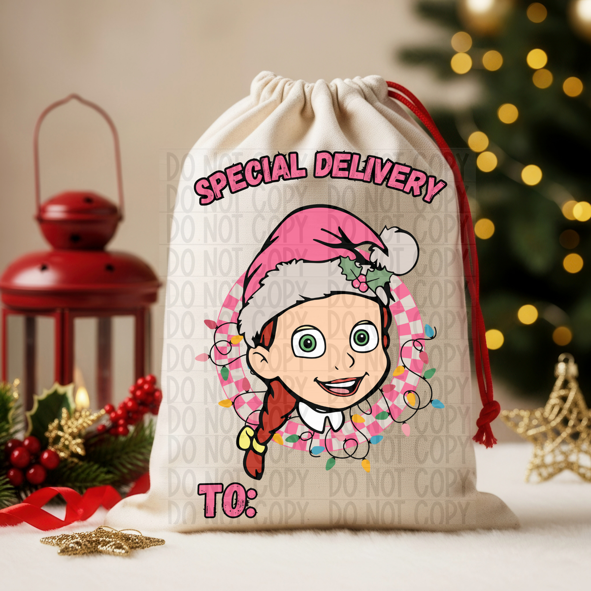 J3ssi3 | Santa Sack DTF Heat Transfer | #99