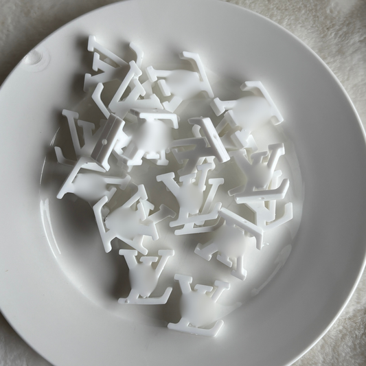 White VL | Focal Bead