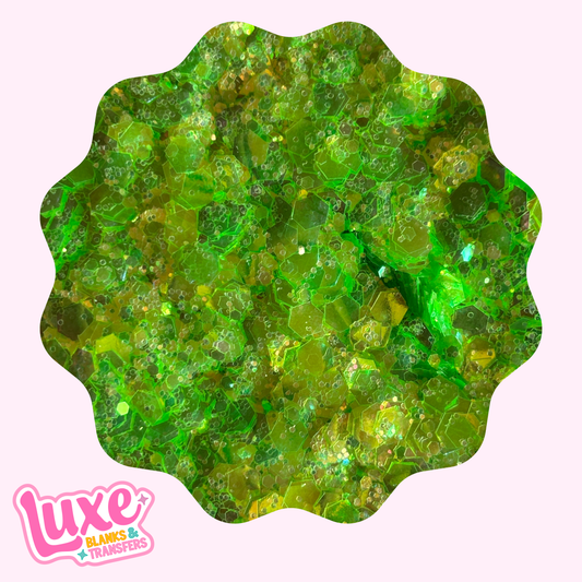 "Jelly Apple" Chunky Mix Glitter