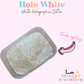 “Holo White” Chunky Mix Glitter