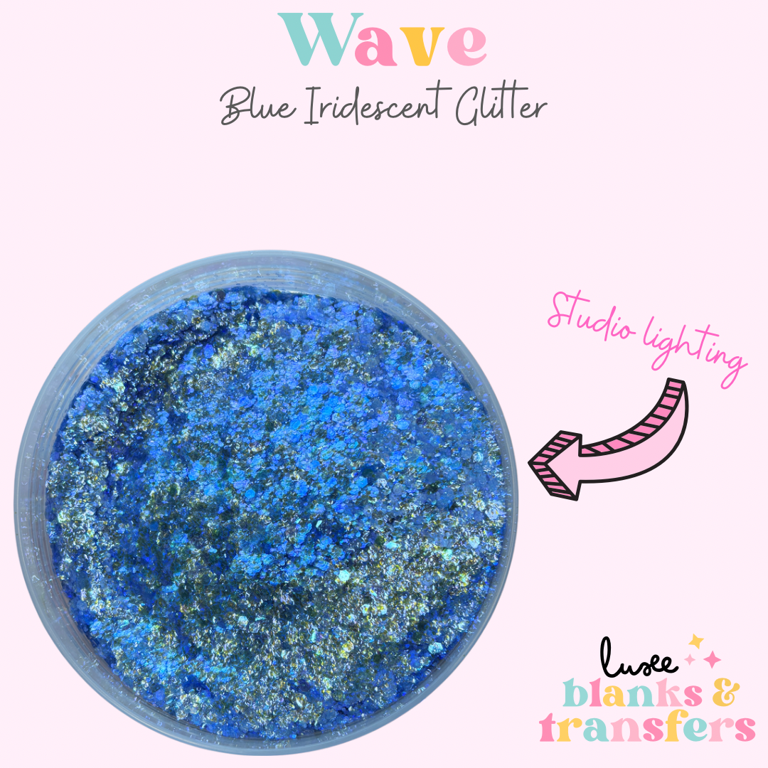 “Wave” Chunky Mix Glitter
