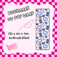 Off Campus | Bookmark UV DTF Wrap (#D36)
